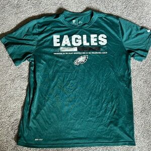 Nike Dri Fit NFL Equipment Training Shirt Philadelphia Eagles XL